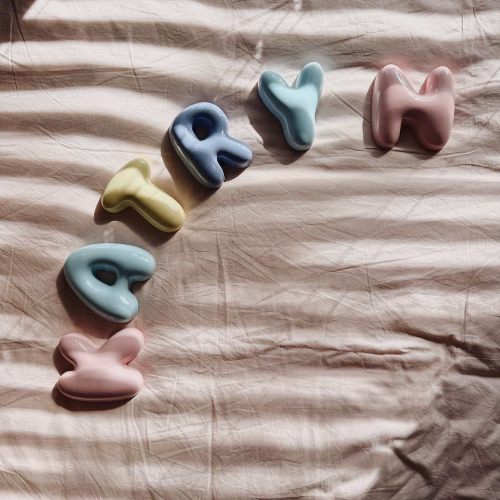 Personalised Ceramic Letters
